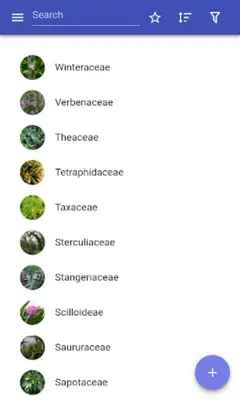 Botanical families android App screenshot 14