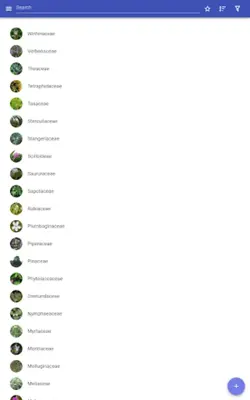 Botanical families android App screenshot 4